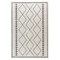 Flash Furniture Geometric Style Bohemian Shag Area Rug - 5' x 7' - Ivory RC-MS-202012-01-57-GG - alternate 2